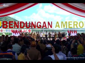Jokowi Resmikan Bendungan Ameroro di Konawe, Telan Biaya Rp 1,57 T