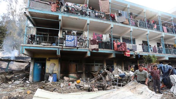 Kejam! Israel Kembali Serang Bangunan Sekolah Tempat Pengungsian