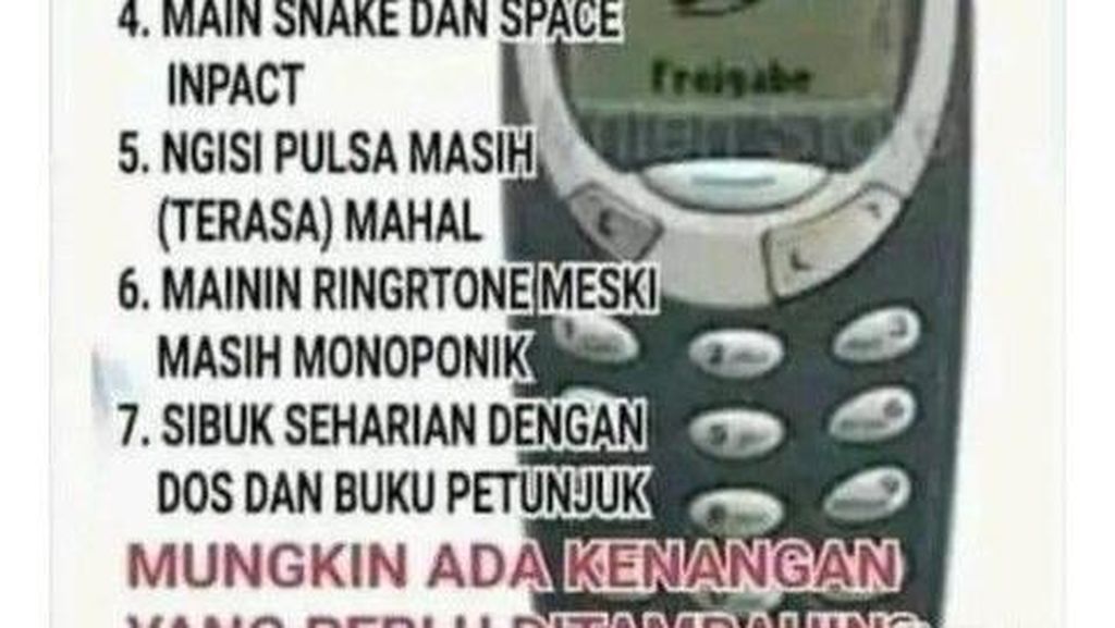 Nostalgia HP Jadul, Mari Kita Buat Anak Zaman Now Bingung Nostalgia HP Jadul, Mari Kita Buat Anak Zaman Now Bingung