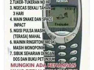 Nostalgia HP Jadul, Mari Kita Buat Anak Zaman Now Bingung Nostalgia HP Jadul, Mari Kita Buat Anak Zaman Now Bingung