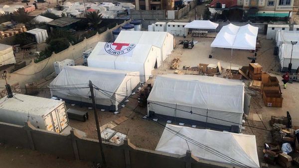 Palang Merah Buka RS Lapangan di Rafah Gaza