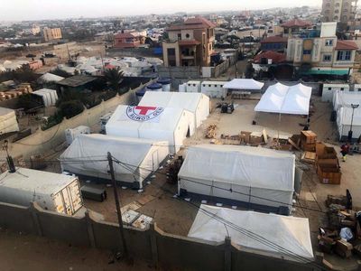 Palang Merah Buka RS Lapangan di Rafah Gaza