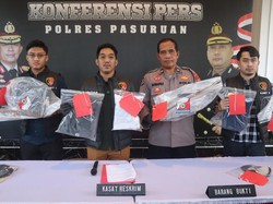 4 Pelajar yang Acungkan Pedang di Jalanan Pasuruan Diringkus
