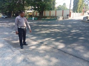 Motor Tabrak Sepeda Listrik di Palbapang Bantul, 4 Orang Luka