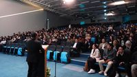 Potret Menteri Bahlil Beri Kuliah Umum PPI Australia, Tegaskan Hilirisasi
