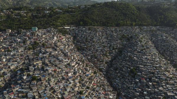 Potret Unik Kota Port-au-Prince Haiti dari Udara