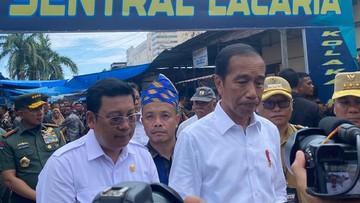 Jokowi Ungkap Stok Beras Bulog Bertambah Jadi 1,8 Juta Ton