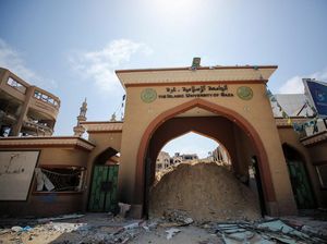 Sederet Gedung Pendidikan di Gaza Hancur Diserang Israel