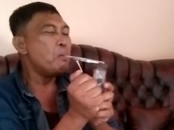 Si Jago Bikin Video Isap Sabu-Ngaku Kebal Hukum Diburu Polisi