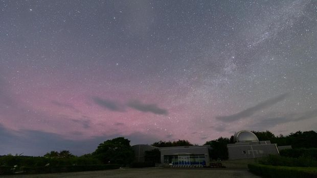 Aurora di Jepang dapat terlihat di Pulau Utama Jepang, yakni Pulau Honshu.