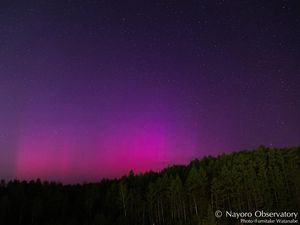 Tak Biasa... Kala Keindahan Aurora Muncul di Pulau Utama Jepang