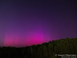 Tak Biasa... Kala Keindahan Aurora Muncul di Pulau Utama Jepang