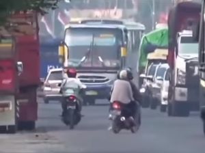 Tak Ada Kapoknya! Bus Sugeng Rahayu Ugal-ugalan Meski Sering Kecelakaan
