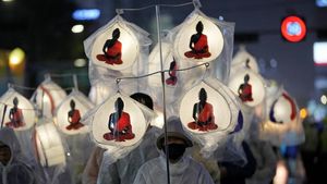 Festival Lentera Semarakkan Hari Ulang Tahun Buddha di Korea Selatan