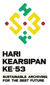 Logo Hari Kearsipan Nasional 2024