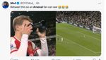 Meme Tottenham Keok, Arsenal Diolok-olok