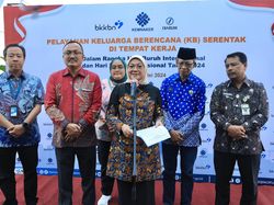 Kemnaker dan BKKBN Gelar Pelayanan KB di Tempat Kerja