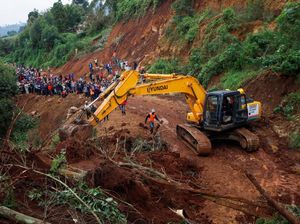 Pencarian Korban Longsor di Kiambu Kenya Terus Dilakukan
