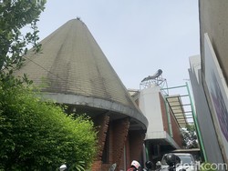 Fakta Perpustakaan Kerucut Mirip Rumah Adat Wae Rebo di Tangsel