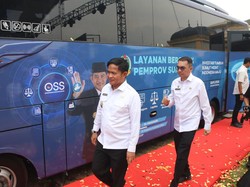 Pj Gubsu Luncurkan Bus Perizinan Usaha: Semakin Mudah-PAD Meningkat