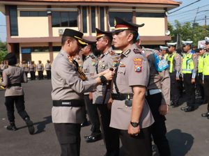 Pesan Kapolres Bojonegoro untuk 3 Pejabat Baru Jelang Pilkada 2024