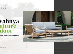 Mewahnya Furnitur Outdoor dari Kayu Jati Terbaik Kualitas Ekspor