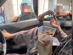 Duh! Bocah Rohingya Buang Makanan yang Diberikan Donatur