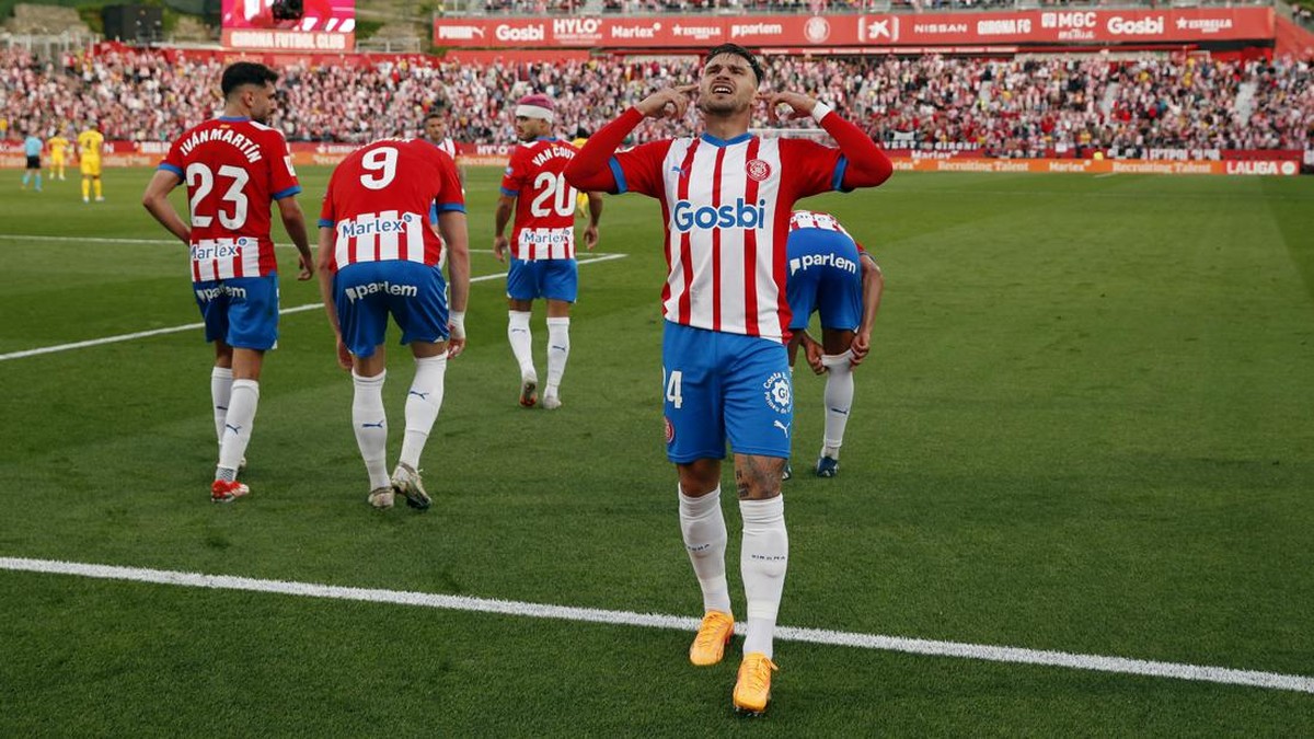 Girona terancam turun ke Liga Europa musim depan. Foto: REUTERS/Albert Gea