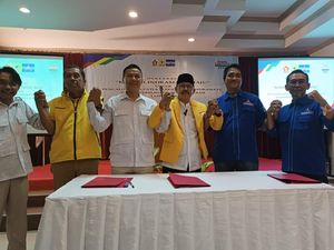 3 Partai Besar Bentuk Koalisi Indramayu Maju Sambut Pilkada 2024
