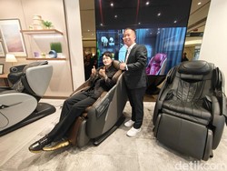 Osim Boyong uDeluxe Max ke Indonesia, Kursi Pijat Harga Terjangkau