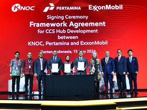 Upaya Kurangi Karbon, Pertamina Kerja Sama dengan KNOC-ExxonMobil