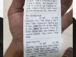 Kayak Esai ! Ini 5 Catatan Pesanan Makanan Ojol Super Ribet