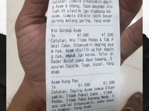 Kayak Esai ! Ini 5 Catatan Pesanan Makanan Ojol Super Ribet Kayak Esai ! Ini 5 Catatan Pesanan Makanan Ojol Super Ribet