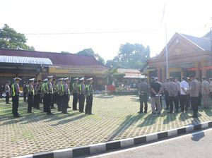 Polres Blitar Kota Amankan Kunjungan Lemhannas RI ke Makam Bung Karno