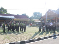 Polres Blitar Kota Amankan Kunjungan Lemhannas RI ke Makam Bung Karno