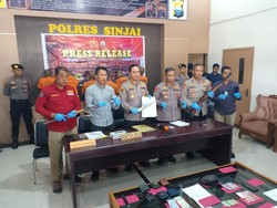 6 Debt Collector Peras-Rampas Motor Warga di Sinjai Ditangkap