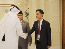 Emir Qatar Sapa Gibran yang Dikenalkan Prabowo: Masyaallah, Hes So Young