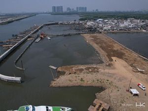 Proyek Penahan Banjir di Teluk Jakarta Ditarget Rampung Tahun Ini! Proyek Penahan Banjir di Teluk Jakarta Ditarget Rampung Tahun Ini!