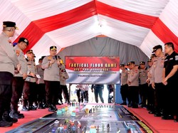 Tactical Floor Game, Strategi Pengamanan Polresta Banyuwangi Jelang WWF