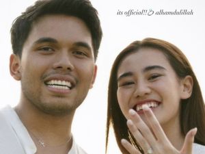 8 Momen Romantis Thariq Halilintar saat Lamar Aaliyah Massaid