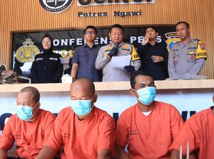 3 Buruh Tani di Ngawi Ditangkap karena Curi Kayu, 22 Batang Jati Disita 3 Buruh Tani di Ngawi Ditangkap karena Curi Kayu, 22 Batang Jati Disita