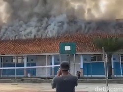SMP Negeri 2 Pagerageung Tasikmalaya Kebakaran