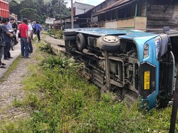 Sopir Bus Tabrak 2 Pejalan Kaki hingga Tewas di Toba Positif Narkoba