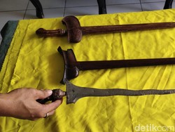 2 Keris Peninggalan Pangeran Poento Dihibahkan ke Museum Negeri Sumsel