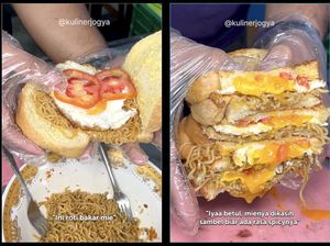 Gokil! Menu Roti Bakar Isi Indomie Sambal Kalori Jumbo di Jogja Gokil! Menu Roti Bakar Isi Indomie Sambal Kalori Jumbo di Jogja