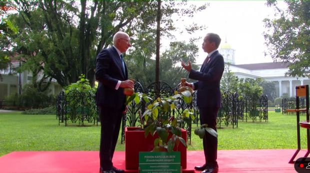 Jokowi dan David Hurley