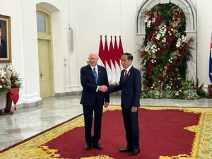 Jokowi Terima Kunjungan Gubernur Jenderal Australia di Istana Bogor Jokowi Terima Kunjungan Gubernur Jenderal Australia di Istana Bogor
