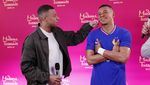 Momen Mbappe Jumpa Kembaran yang Lebih Tinggi