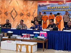 Polri-KKP Gagalkan Penyelundupan Benih Lobster di Bogor