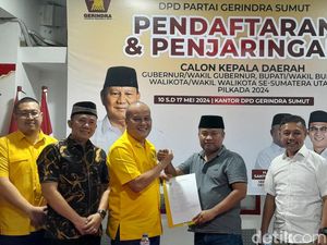 Ijeck Daftar Bacalon Gubsu ke Gerindra